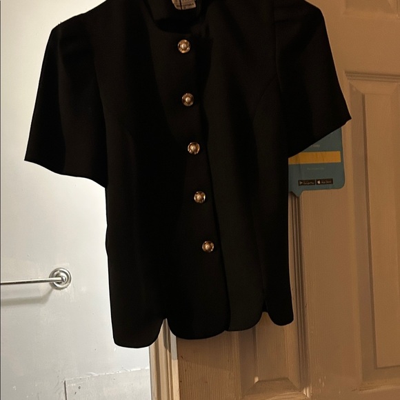 Leslie Fay Black Skirt Set - Picture 1 of 3